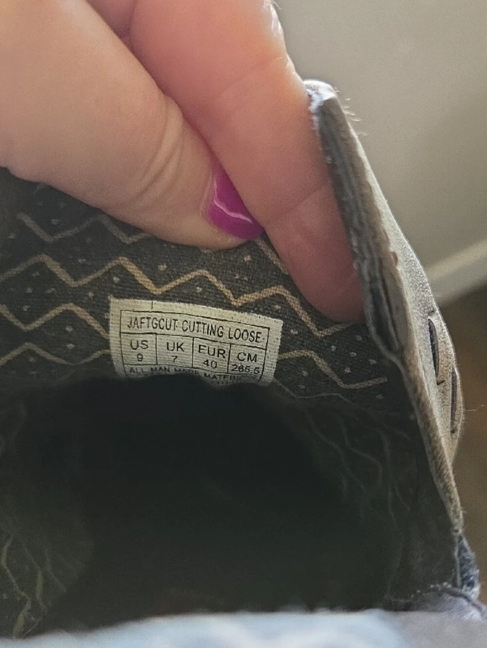 Billabong Gray Suede Woven Ankle Booties